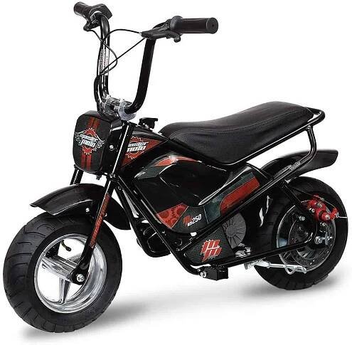 Monster Moto MM-E250-PR Black/Red/Pink Watt 250 W Electric Minibike