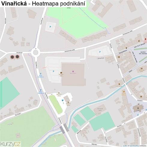 Vinařická - mapy | Kurzy.cz