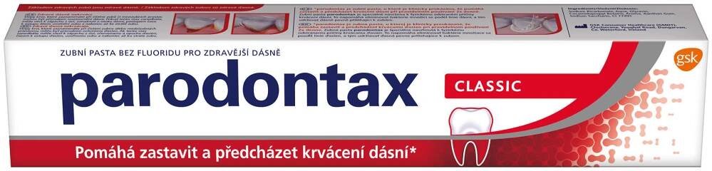 DrogerieNovy.cz. Parodontax, Classic, zubní pasta, 75ml