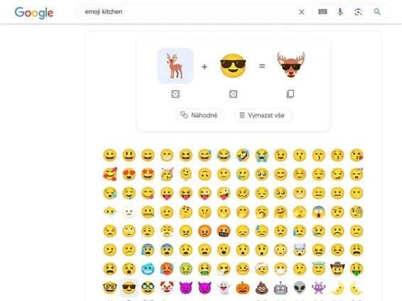 Prasopes a zvracející tučňák. Google otevřel kuchyňku, ve které uvaříte smajlíky podle nejdivočejší fantazie – Živě.cz