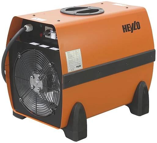 Elektrický ohřívač Heylo DE 10 400 V/50 – 60 Hz/3 fáze