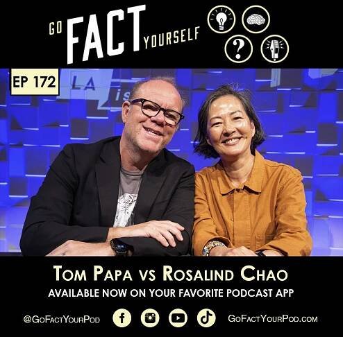 Ep. 172: Tom Papa & Rosalind Chao - Pocket Casts