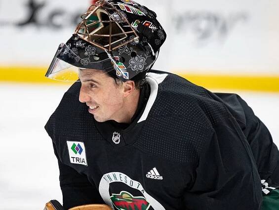 Marc-André Fleury v drese Minnesoty Wild.