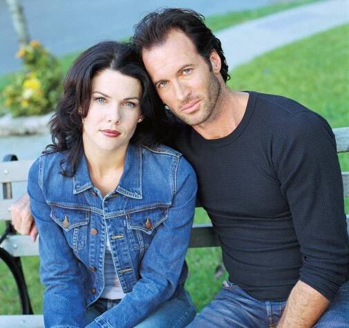 Lorelai Gilmore and Luke Danes