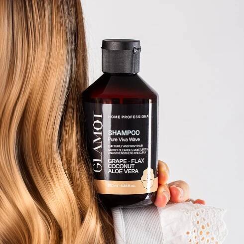 Glamot Pure Viva Wave Shampoo šampon pro vlnité a kudrnaté vlasy | glamot.cz