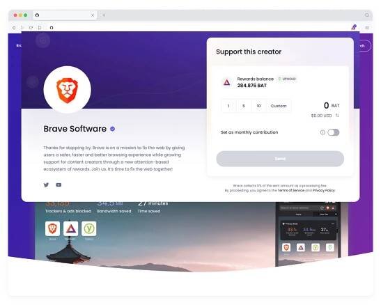 Rewards tour | Brave