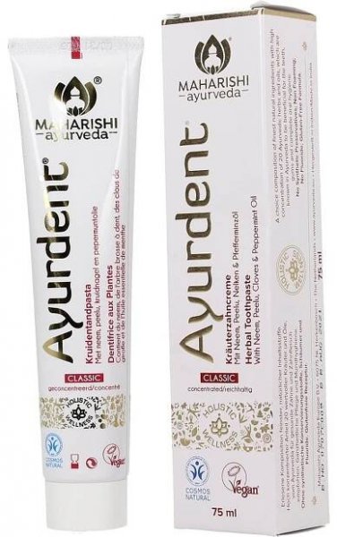 Maharishi Ayurveda Ayurdent classic zubní krém - 75 ml