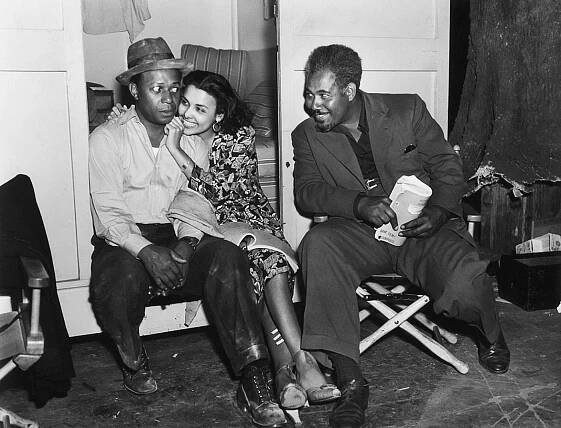 Eddie 'Rochester' Anderson, Lena Horne, Rex Ingram - Chata na nebesích - Z natáčení