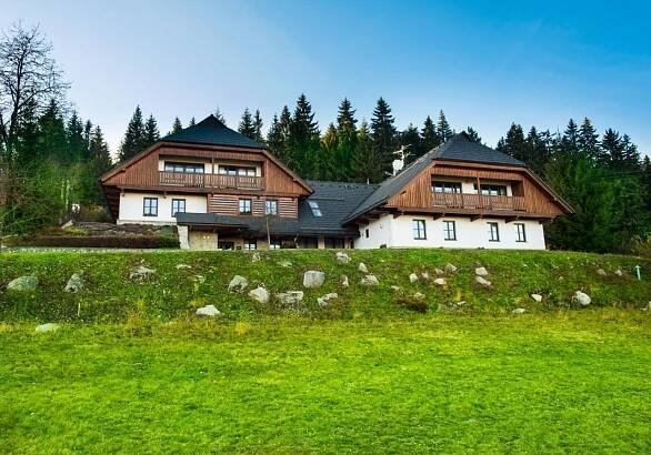 Budova, kde se bed and breakfast nachází
