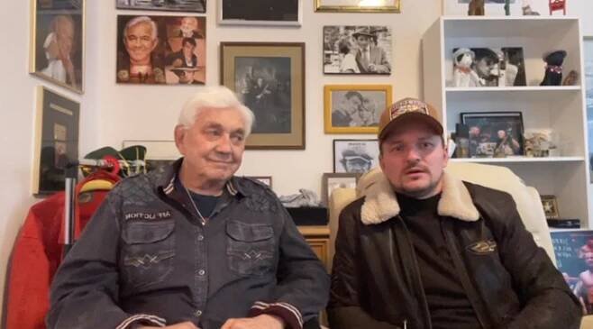 FOTO: Jiří Krampol a Tomáš Zajíc alias Teniskožrout. – stránka 5
