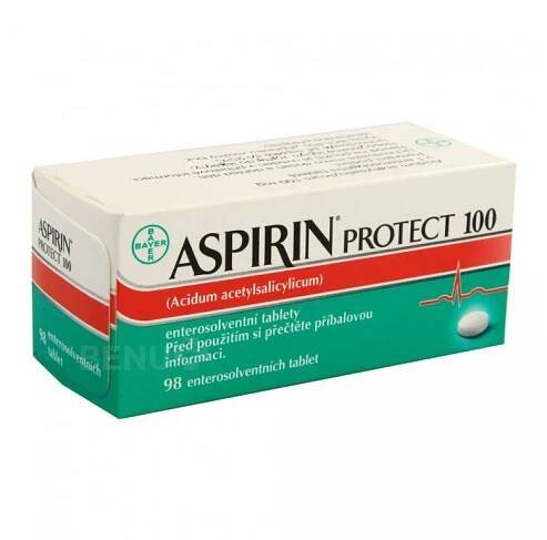 ASPIRIN PROTECT POR 100MG TBL ENT 98