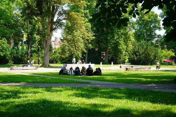 Jiráskovy sady v Litoměřicích | Park čtvrtstoletí