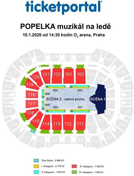 POPELKA muzikál na ledě – O2 arena
