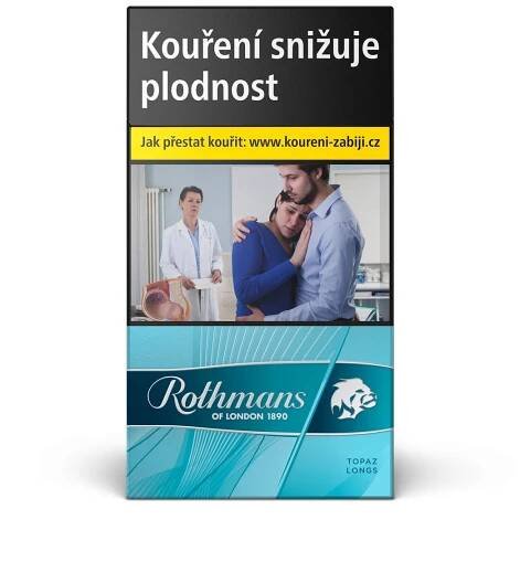 ROTHMANS LONGS TOPAZ 20