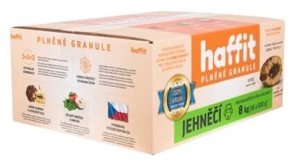 Haffit plněné granule jehněčí 3 kg
