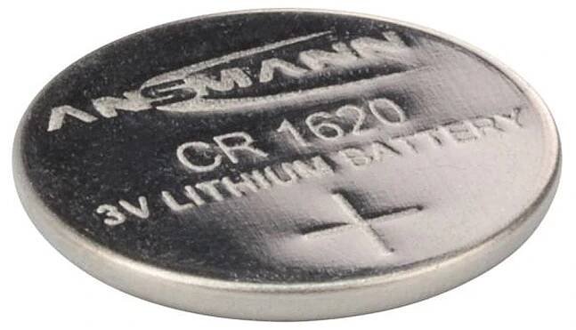 CR1620 3V Lithium Coin Cell Battery by ANSMANN - The Pi Hut