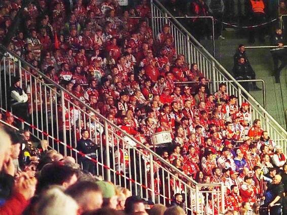 Extraliga - čtvrtfinále play off, 4. zápas: Mountfield HK - HC Dynamo Pardubice.