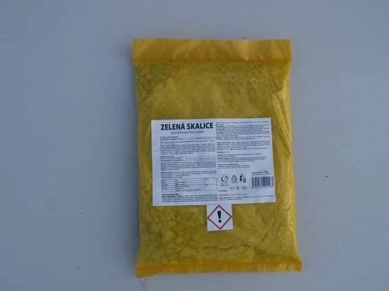 Obal zelená skalice 1 kg