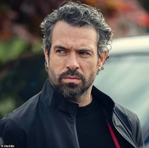 The six-part crime dram was first broadcast in Welsh on S4C and is set to be broadcast in English on U&Alibi. Pictured: Tom Cullen in Mudtown