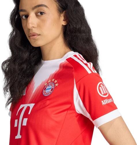 Dámský domácí dres s krátkým rukávem adidas FC Bayern Mnichov 2025/26