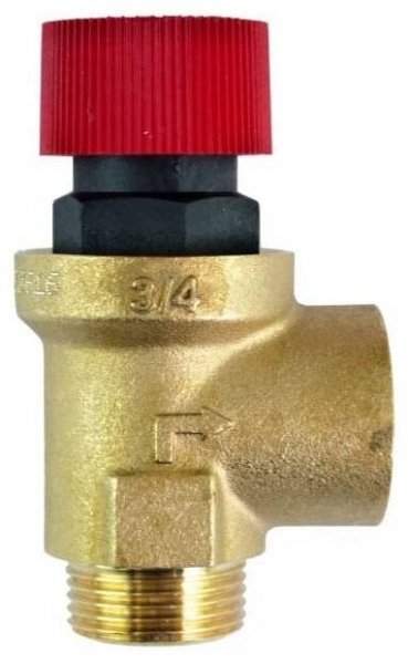 Regulus Pojistný ventil G 3/4“ M/F 18286 od 313 Kč - Heureka.cz