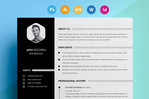 CV foto
