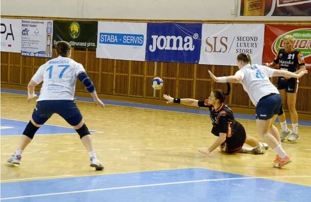 Házenkářky DHK Most vedou v play off nad DHC Sokolem Poruba 1:0 na utkání