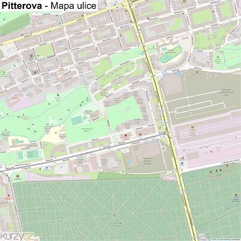 Pitterova - mapy | Kurzy.cz
