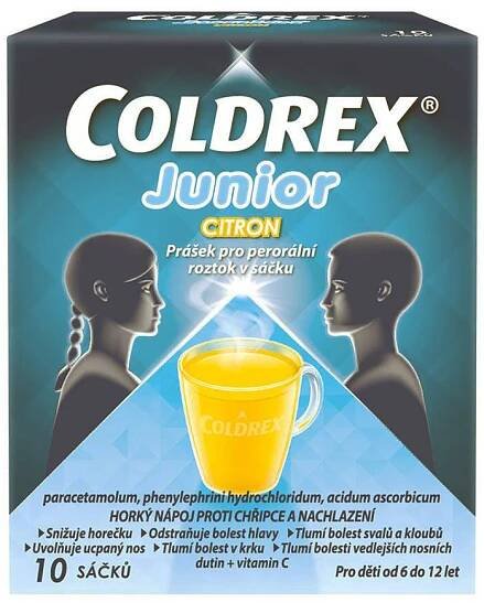 Coldrex Junior Citron sáčky 10ks
