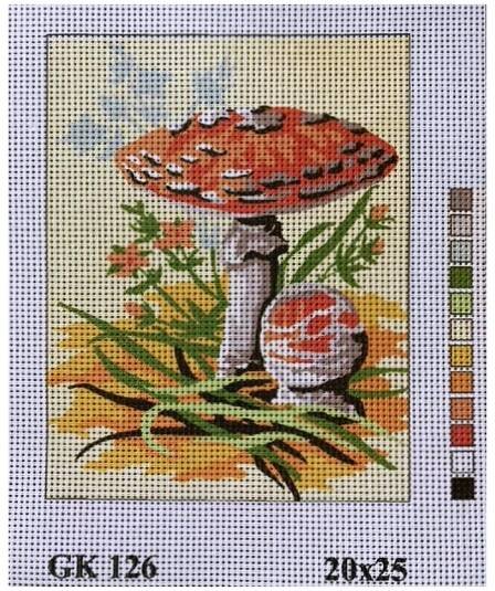 Vyšívací sada 20x25 cm, vzor GK-126 | Niťárna Česká Třebová
