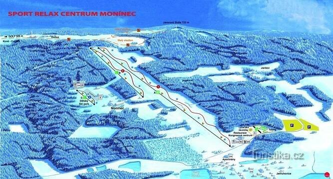 Ski areál Monínec - Ski areál