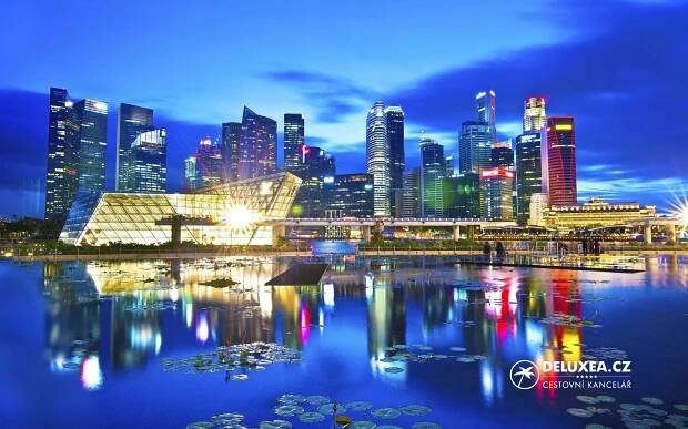 Mapa Singapuru - kde se nachází Singapur - DELUXEA
