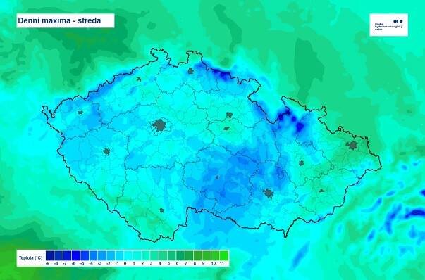 Česko zasypal sníh. Počasí čeká řada změn, varuje ČHMÚ