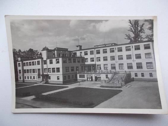 Karviná Darkov lázně sanatorium prošlá se známk. varianta bez auta !! - Pohlednice místopis