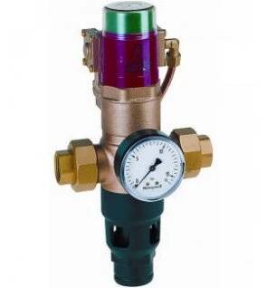 Potrubní oddělovač Honeywell R295H-11/4A, riz. třída 4, BRONZ, hydraulicky ovl., tlak 0,5 bar, DN 32