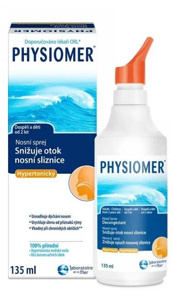 Physiomer Hypertonic 135ml