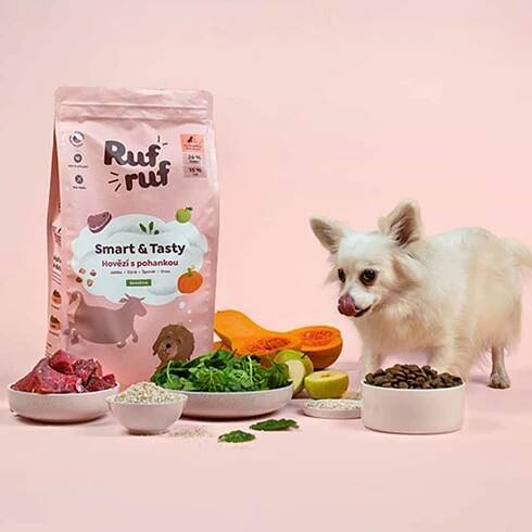 Rufruf Smart & Tasty Granule Hovězí s pohankou2