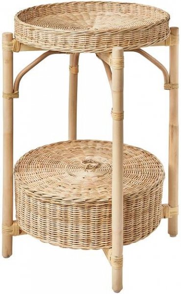 TOLKNING no�n� stolek, ru�n� vyroben�, 52 cm - IKEA