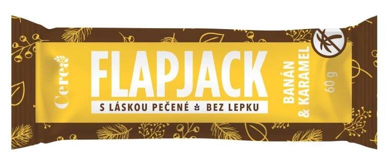Cerea Flapjack Banán & karamel 60 g