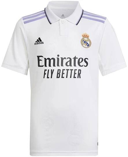 Dětský domácí dres s krátkým rukávem adidas Real Madrid 2022/23