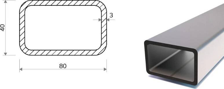 Jekl 80x40x3