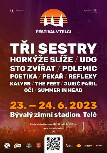Festival v Telči 31.08.2025 - 24.06.2023