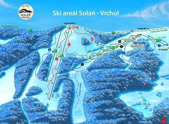 Skiareál Soláň-Bzové foto 3