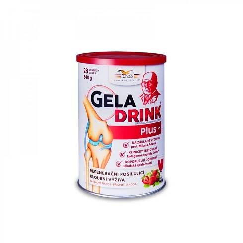Orling Geladrink Plus práškový nápoj příchuť višeň 340 g