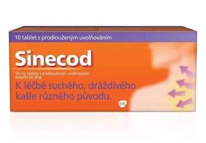 Sinecod 50 mg 10 tablet