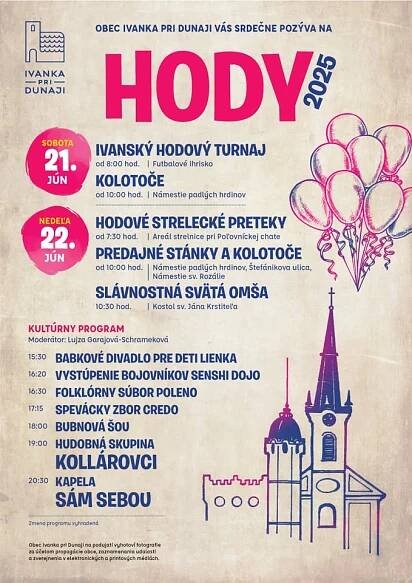 22.6.2025. Podujatia kultúrne, športové, spoločenské, automobilové