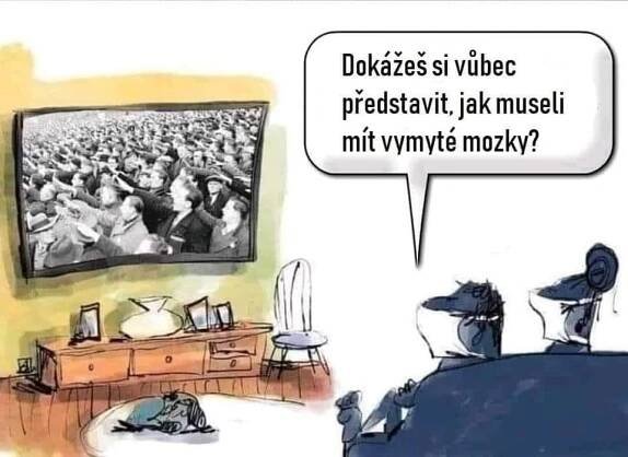 Dřív stáli lidé frontu na banány, nyní na elektřinu. Češi dál vymýšlejí vtipy