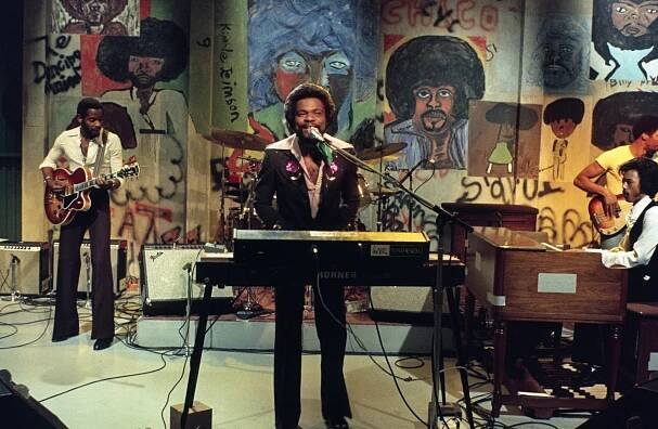 Billy Preston on "SNL" in 1975.