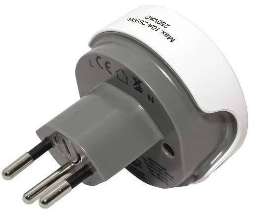 Univerzální cestovní adaptér 230V -> CH