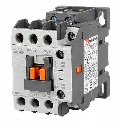 STYKAČ 3P 9A 4kW 230V AC 50-60HZ 1NO 1NC LSIS MC-9B 230VAC 1A1B
